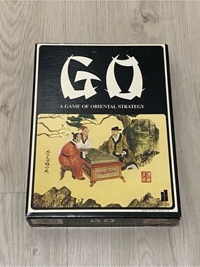 Vintage 1977 Go Game John N Hansen Co H-28 Board Strategy Game 100% Complete Set